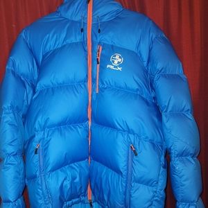 Polo Rxl jacket men size xl blue